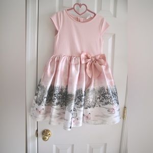 Girls winter themed dress